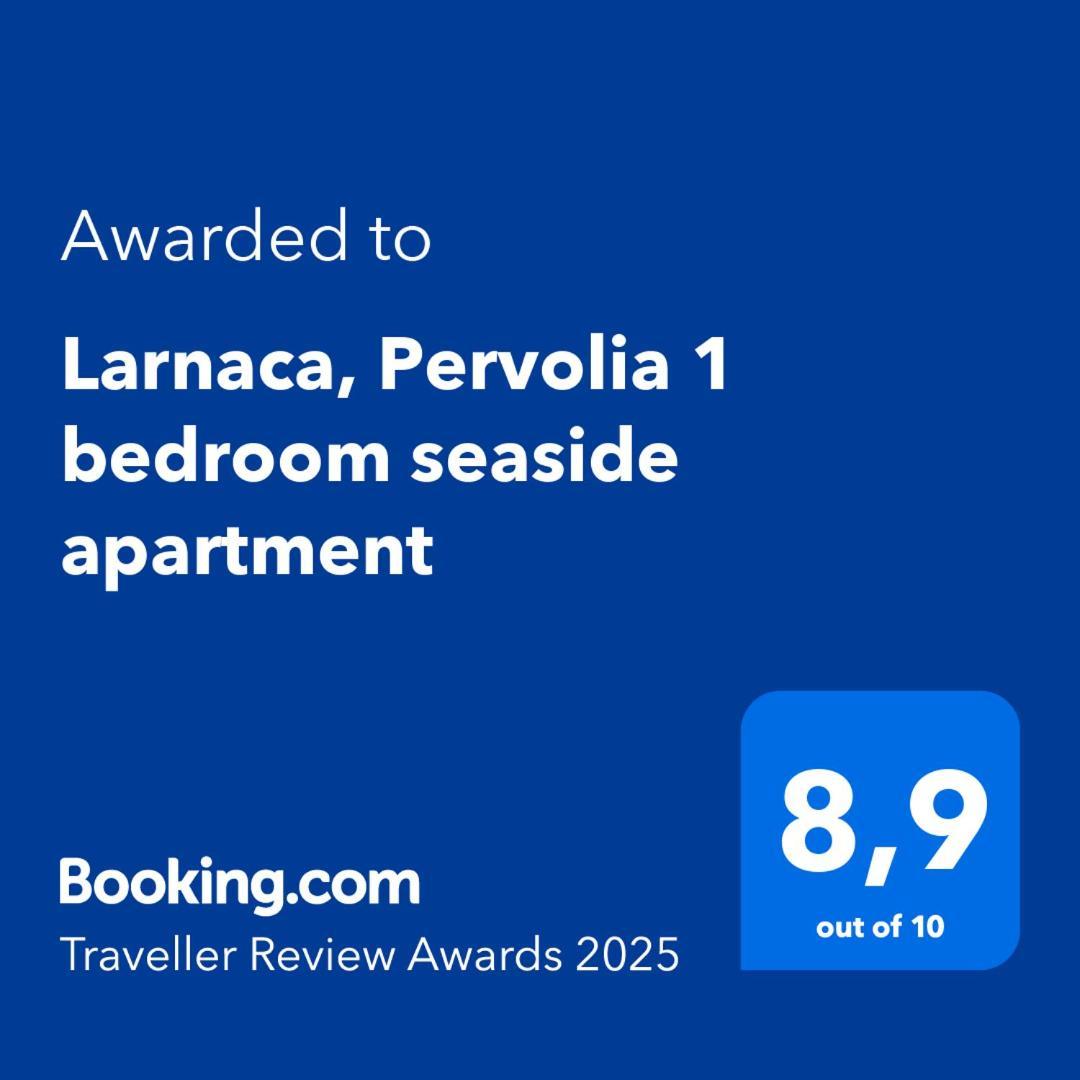 Larnaca, Pervolia 1 Bedroom Seaside Apartment Kültér fotó